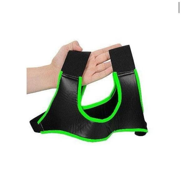 🦋B2G1🦋OUCH! Glow In The Dark NEON GREEN Neoprene Body Harness | S/M | - Picture 3 of 6